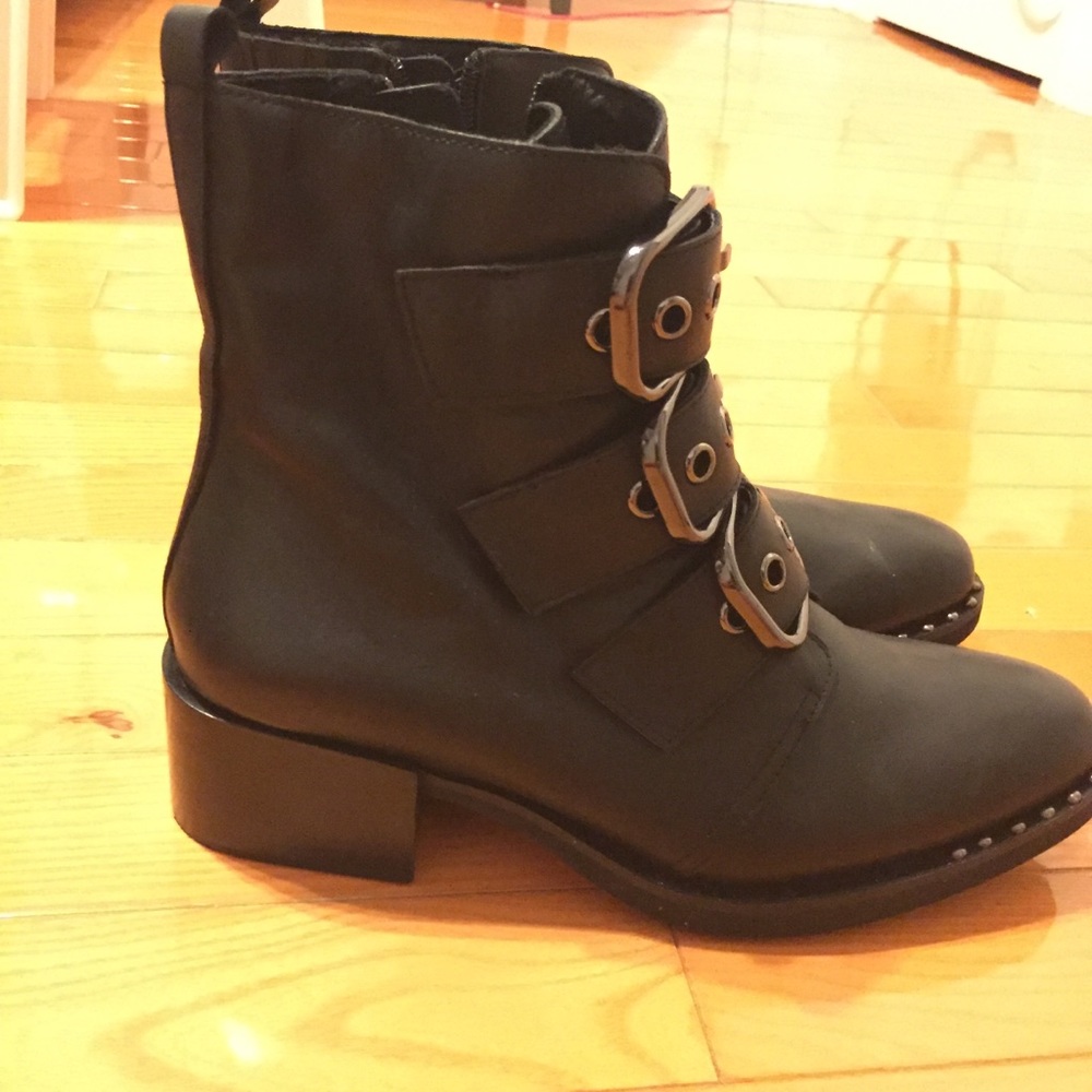 Black boots